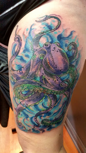 Explore moon and sun tattoo ideas, creative tattoo ideas in Seaford, available at Irish Buddha Tattoo Studio