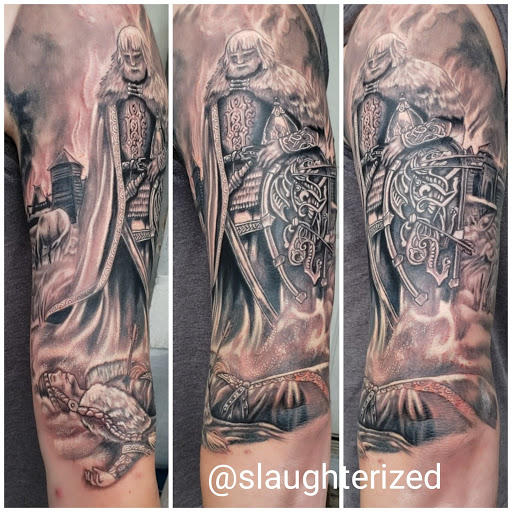 Explore yahweh tattoo ideas, creative tattoo ideas in Ocoee, available at Slaughterized Ink Tattoo and Piercing Studio