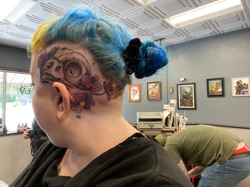 Explore traditional tattoo filler ideas, creative tattoo ideas in Chicopee, available at Horseshoes and Hand Grenades Tattoo