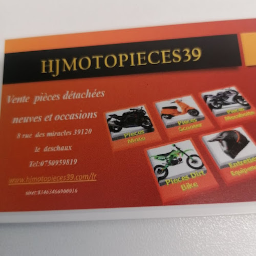 Magasin de pièces et d'accessoires pour motos hjmotopieces39 Le Deschaux