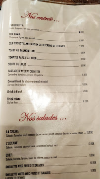 Restaurant Mieux qu'Ailleurs à Bagneux (le menu)