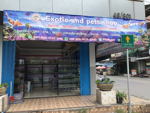 Exotic and pets shop