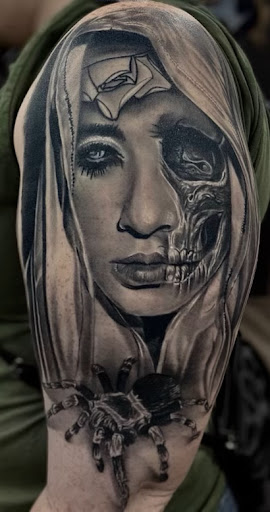 Explore anniversary tattoo ideas for couples, creative tattoo ideas in Altoona, available at Catharsis Tattoo Gallery
