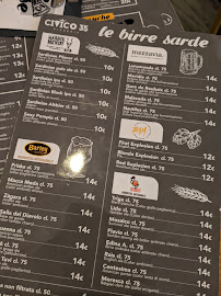 Pizzeria Civico 35 à Oristano menu
