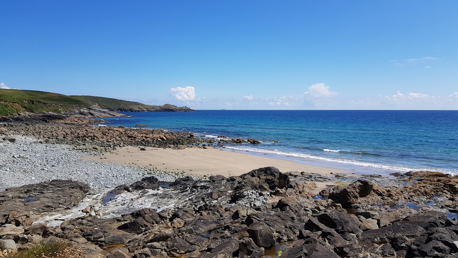 Photo de Plage de Perranuthnoe zone des équipements