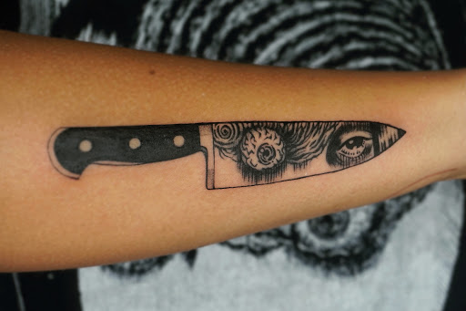 Explore jersey tattoo ideas, creative tattoo ideas in Forest Hills, available at Yant Studio