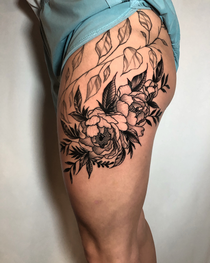 Explore dream catcher tattoo ideas, creative tattoo ideas in Johnson City, available at Gold Cross Tattoo Co.