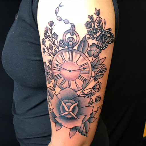 Explore scoliosis tattoo ideas, creative tattoo ideas in Modesto, available at Dying Art Tattoo