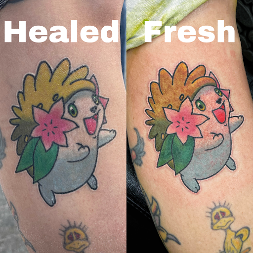 Explore matching tattoo ideas for father and son, creative tattoo ideas in Englishtown, available at Battlefront Tattoo Company