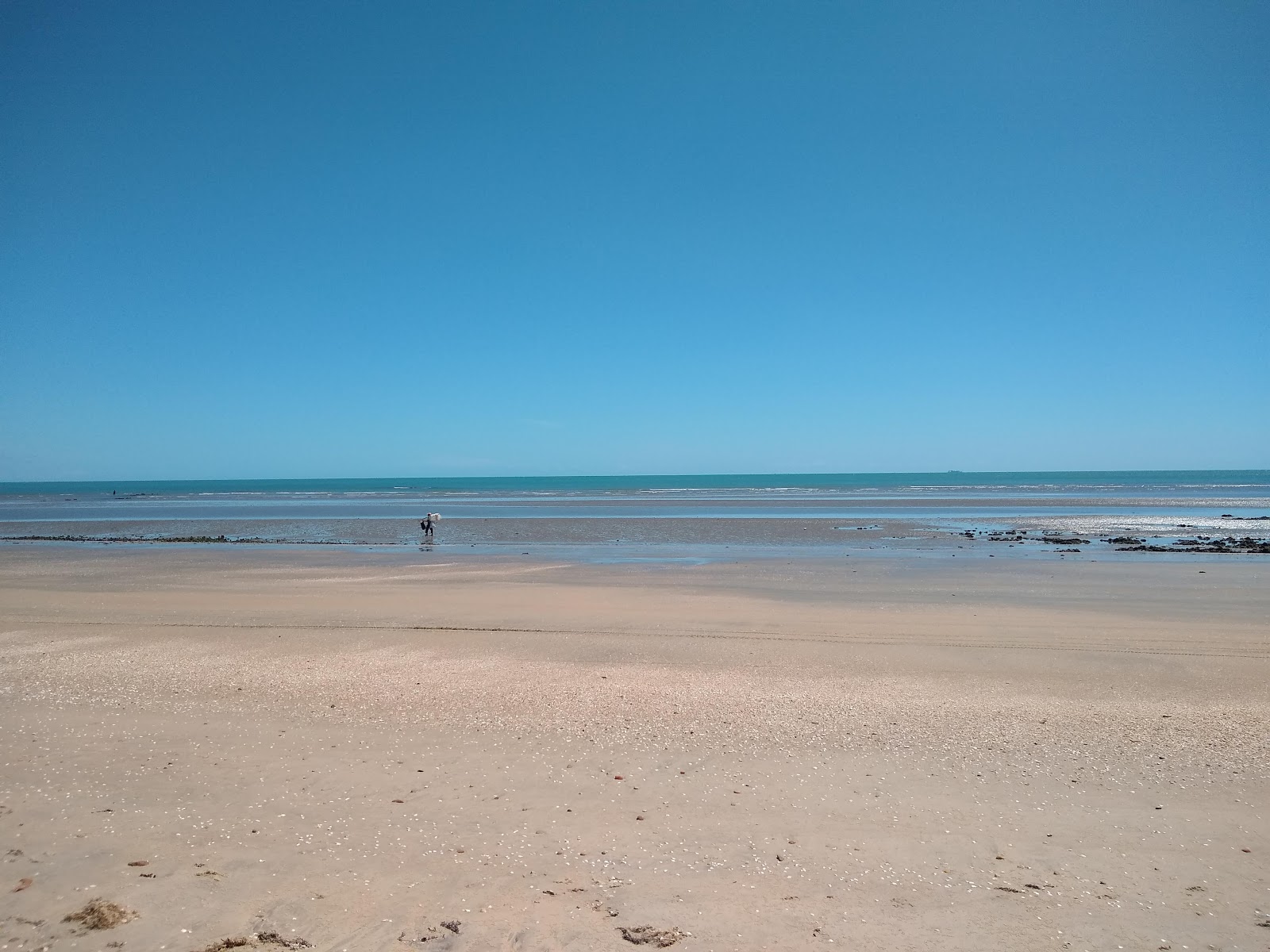 Foto van Strand van Morro Pintado met turquoise puur water oppervlakte