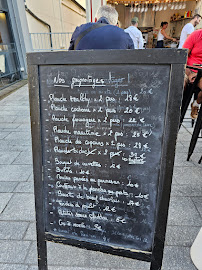 Bar-restaurant à huîtres Le Comptoir de Soso à Dijon (la carte)