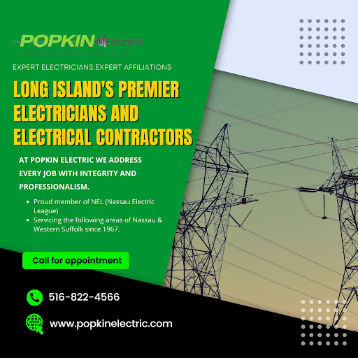 Electrician «Popkin & Son Electric Services Inc», reviews and photos, 87 Engineers Dr, Hicksville, NY 11801, USA