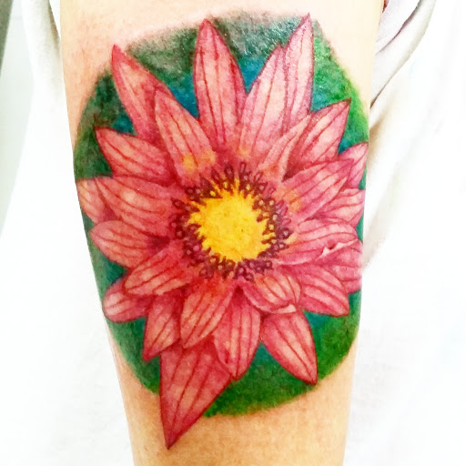 Explore calf sleeve tattoo ideas, creative tattoo ideas in Erie, available at EliKingInk