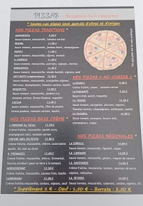 Carte du Restaurant et pizzeria Au vieux Puits à Portiragnes