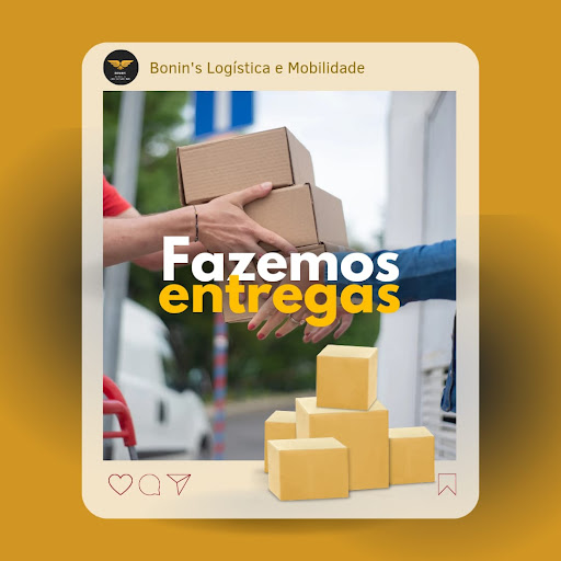 Logo da empresa - Bonins Motoboy Florianópolis