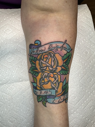 Explore clock tattoo ideas for men, creative tattoo ideas in Green Bay, available at Sanctuary Tattoo Studio