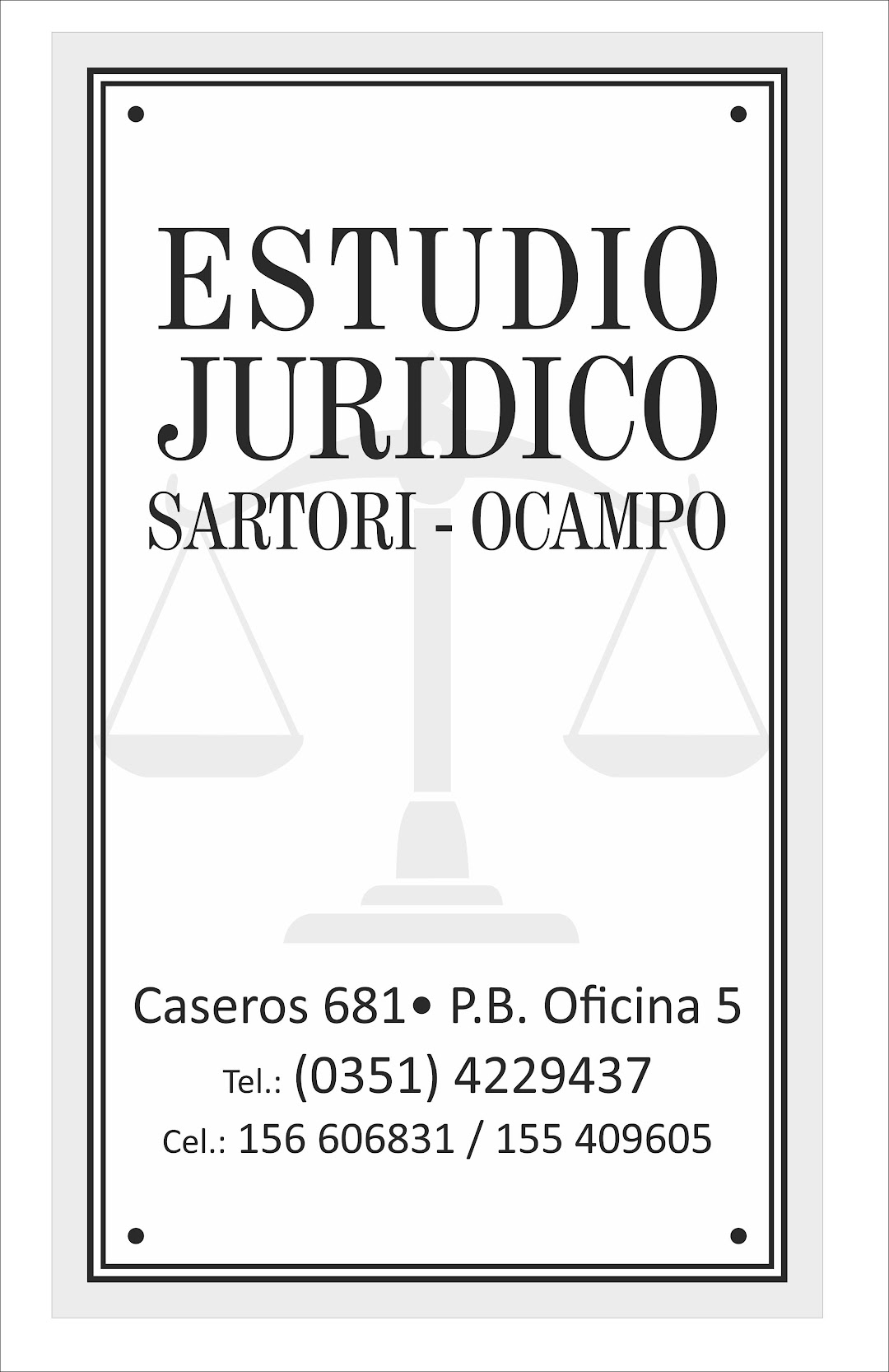 Estudio Juridico Sartori-Ocampo