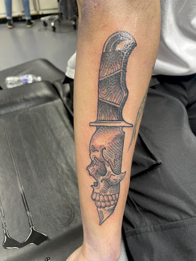 Explore archery tattoo ideas, creative tattoo ideas in Meridian, available at Creative Pain Tattoo Studio