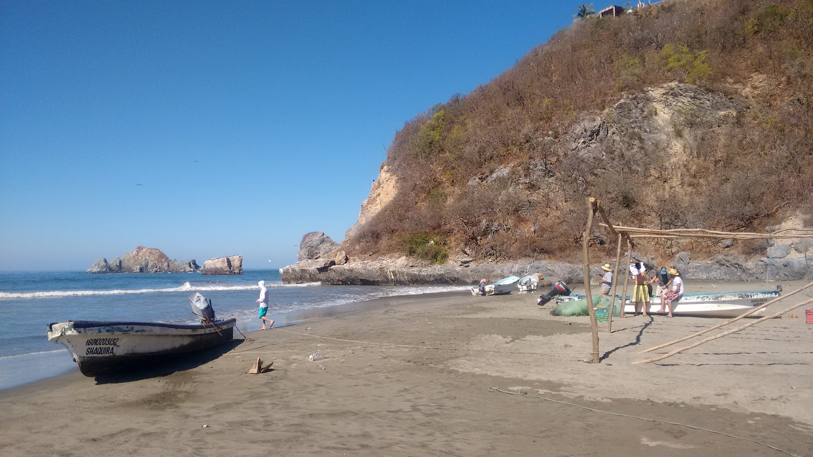 Playa El Zapote'in fotoğrafı geniş plaj ile birlikte