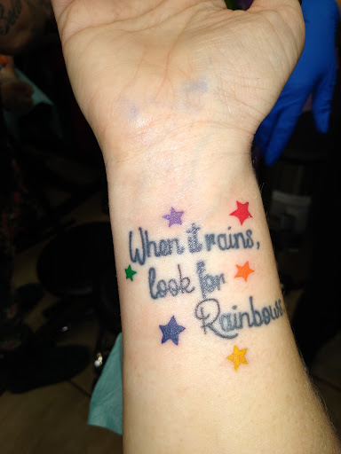 Explore single mom tattoo ideas, creative tattoo ideas in Spokane, available at Sweet Inks & Cool Peeps