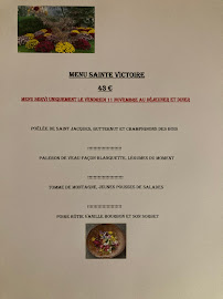 Restaurant La Table de Bruno à Saint-Maximin-la-Sainte-Baume (le menu)