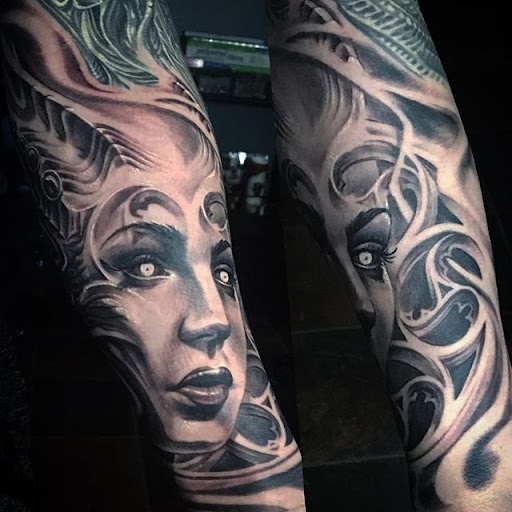 Explore father and sons tattoo ideas, creative tattoo ideas in Seattle, available at Art Never Dies Tattoo and Gallery