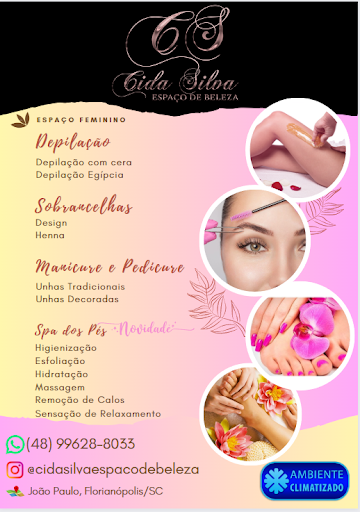 Logo da empresa - Cida Silva Espaço de Beleza