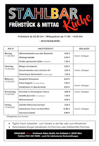 Stahlbar Küche Werl à Werl menu