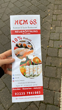 NEM68 à Erftstadt menu