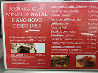 Carte du Rei dos Frangos à Forte da Casa