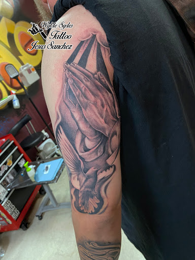 Explore sleeve tattoo ideas men, creative tattoo ideas in San Diego, available at Wylde Sydes Tattoo & Body Piercing