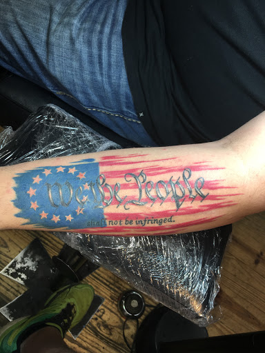Explore iowa tattoo ideas, creative tattoo ideas in Sulphur Springs, available at The Highwaymen USA Ink llc.