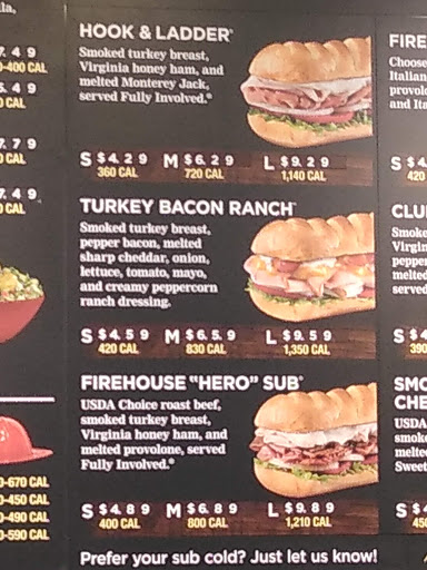 Sandwich Shop «Firehouse Subs», reviews and photos, 2312 N Hwy 67, Florissant, MO 63033, USA