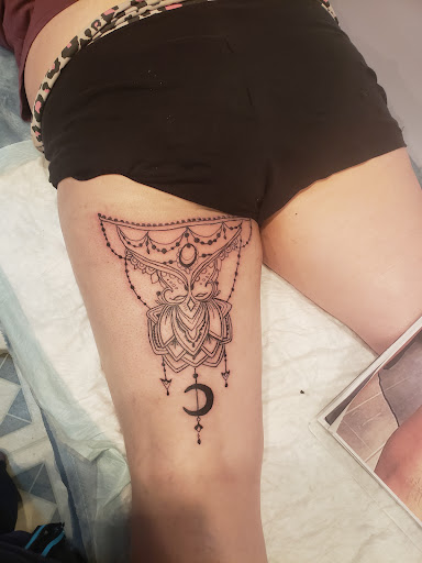 Explore irish cross tattoo ideas, creative tattoo ideas in Davis, available at SIX GUN SOUND TATTOO