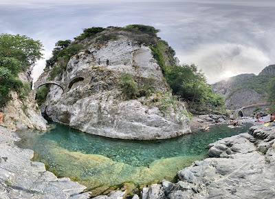 Bain du Sémite à Saorge