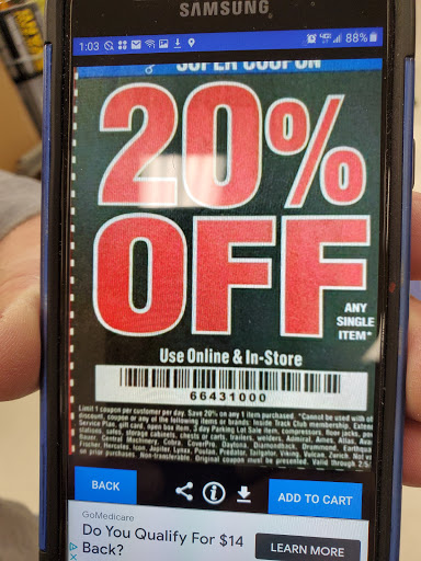 Hardware Store «Harbor Freight Tools», reviews and photos, 509 Lone Oak Rd, Paducah, KY 42003, USA