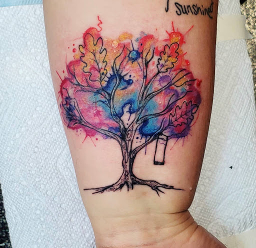Explore auto mechanic tattoo ideas, creative tattoo ideas in Kenosha, available at Kenosha Tattoo Company