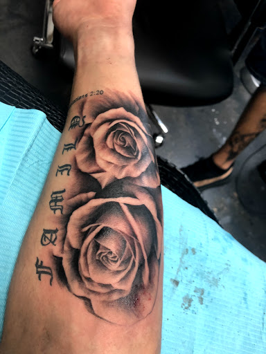 Explore kid tattoo ideas, creative tattoo ideas in Denver, available at Ikonik Ink Tattoo