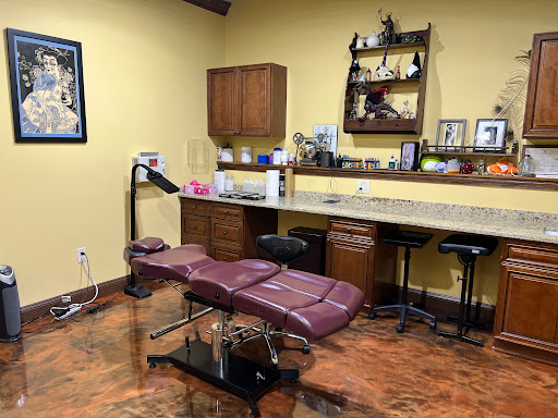 Explore taurus bull tattoo ideas, creative tattoo ideas in Marietta, available at The Queen Bee Tattoo and Piercing Parlour