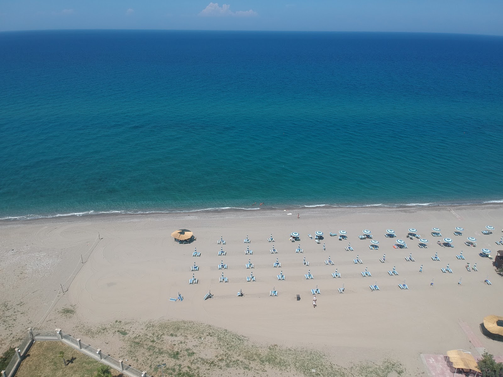 Mandatoriccio-Campana beach'in fotoğrafı mavi sular yüzey ile