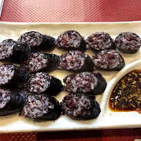 Boudin noir du Restaurant coréen 모란 식당 le seul spécialisé dans les aliments nord-coreens à Paris - n°2