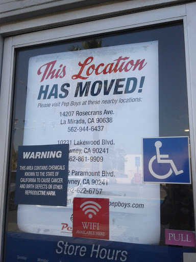 Car Repair and Maintenance «Pep Boys Auto Service & Tire», reviews and photos, 14020 Pioneer Blvd, Norwalk, CA 90650, USA