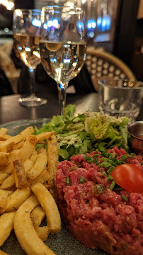 Steak tartare du Restaurant français La Piscine à Paris - n°8