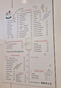 Menu du Alice Pizza à Genoa