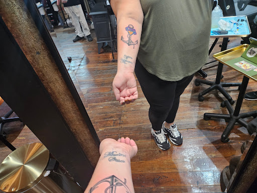 Explore bad bunny tattoo ideas, creative tattoo ideas in West Warwick, available at Suited Devils Ink