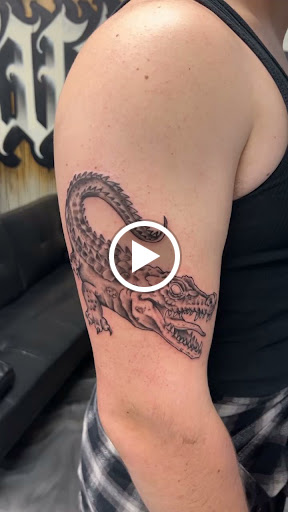 Explore upper arm tattoo ideas for females, creative tattoo ideas in Jessup, available at Savage Ink Tattoo Studio