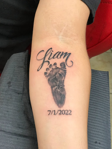 Explore afro samurai tattoo ideas, creative tattoo ideas in Baytown, available at Big Juniors Tattoos