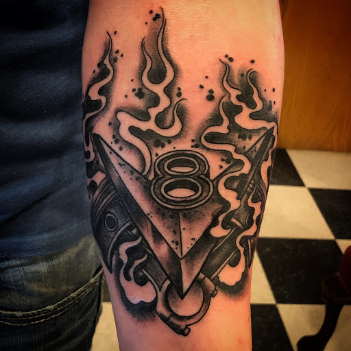 Explore portrait ideas tattoo, creative tattoo ideas in Black River Falls, available at Black River Tattoo