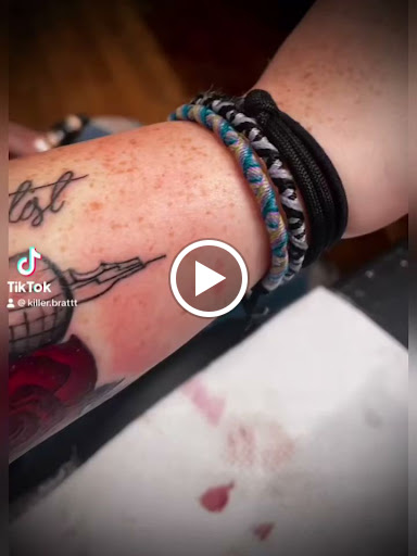 Explore female neck tattoo ideas, creative tattoo ideas in Shelbyville, available at Body Art by Red