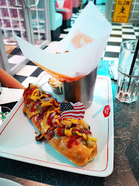 Hot-dog du Restaurant de hamburgers Little Rock Diner à Antibes - n°4